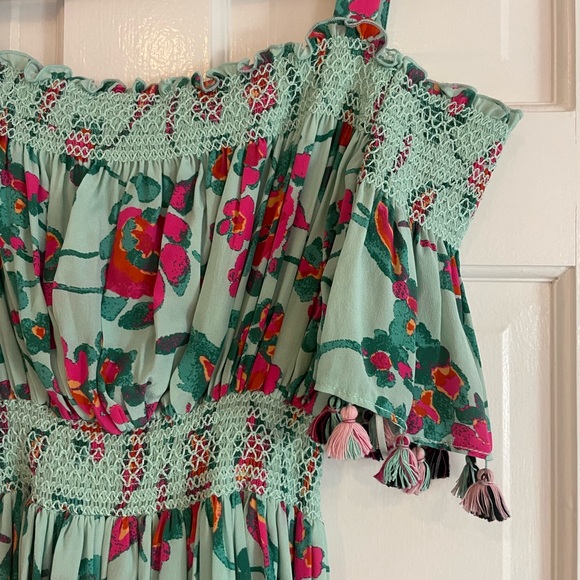 Tanya Taylor Size 2 Floral Dress - Picture 3 of 8